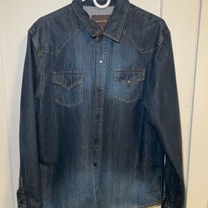 Ring of Fire Dark Denim Shirt